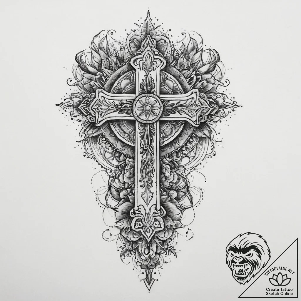 Tattoo sketch foot, tattoo flash sheet design... - tattoo sketch (№1760680811_0, 17.10.2025 06:00) — tattoovalue.net