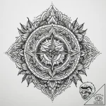 Tattoo sketch ornamental индийский узор, tatt… – tattoo sketch (№1760684750_0, 17.10.2025 07:05) — tattoovalue.net
