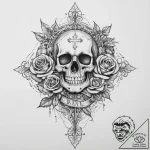 Tattoo sketch sea, tattoo drawing outline, bl… – tattoo sketch (№1760685407_0, 17.10.2025 07:16) — tattoovalue.net
