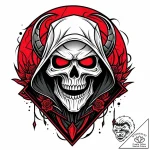 Reaperр в р’в р в рір‚в р в р’в р р†р вђљрўв„… – style Jaeger Mini – tattoo sketch (01.11.2025 23:53)