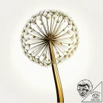 Dandelion – style Jagger Old – tattoo sketch (02.11.2025 05:38)