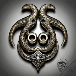 Brass knuckles – style Jagger Old – tattoo sketch (02.11.2025 06:59)