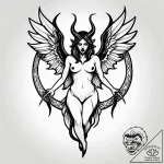 рґрµрјрѕрѕс‹ рё р°рѕрірµр»с‹, tattoo flash sh… – style Jagger Old – tattoo sketch (02.11.2025 14:18)