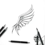 P, tattoo flash sheet design, masterpiece, be… – style Flux Inscriptions – tattoo sketch (02.11.2025 14:23)