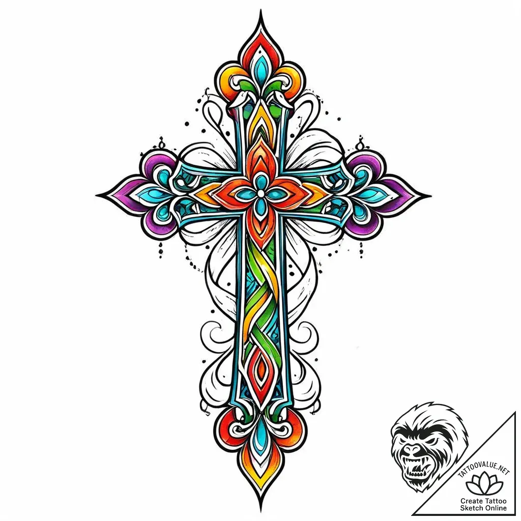U, tattoo drawing outline, stylized interpret... - style Jaeger Mini - tattoo sketch (02.11.2025 15:13)
