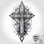 B, tattoo drawing outline, watercolor tattoo… – style Jagger Old – tattoo sketch (02.11.2025 15:38)
