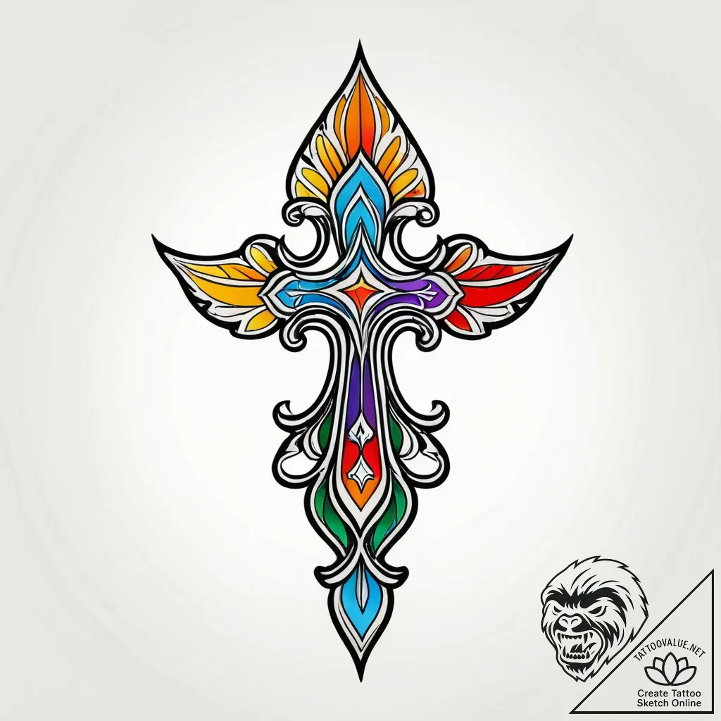 Acanthus leaf, classic ornamental design, ink... - style Jagger Old - tattoo sketch (02.11.2025 19:48)