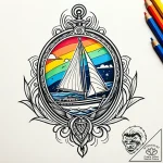 J, tattoo line art, minimalist approach, simp… – style Jaeger Simple – tattoo sketch (02.11.2025 21:18)