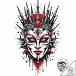 Kingр в р’в р в рір‚в р в р’в р р†р вђљрўв„ўр… – style Jaeger Mini – tattoo sketch (02.11.2025 22:43)