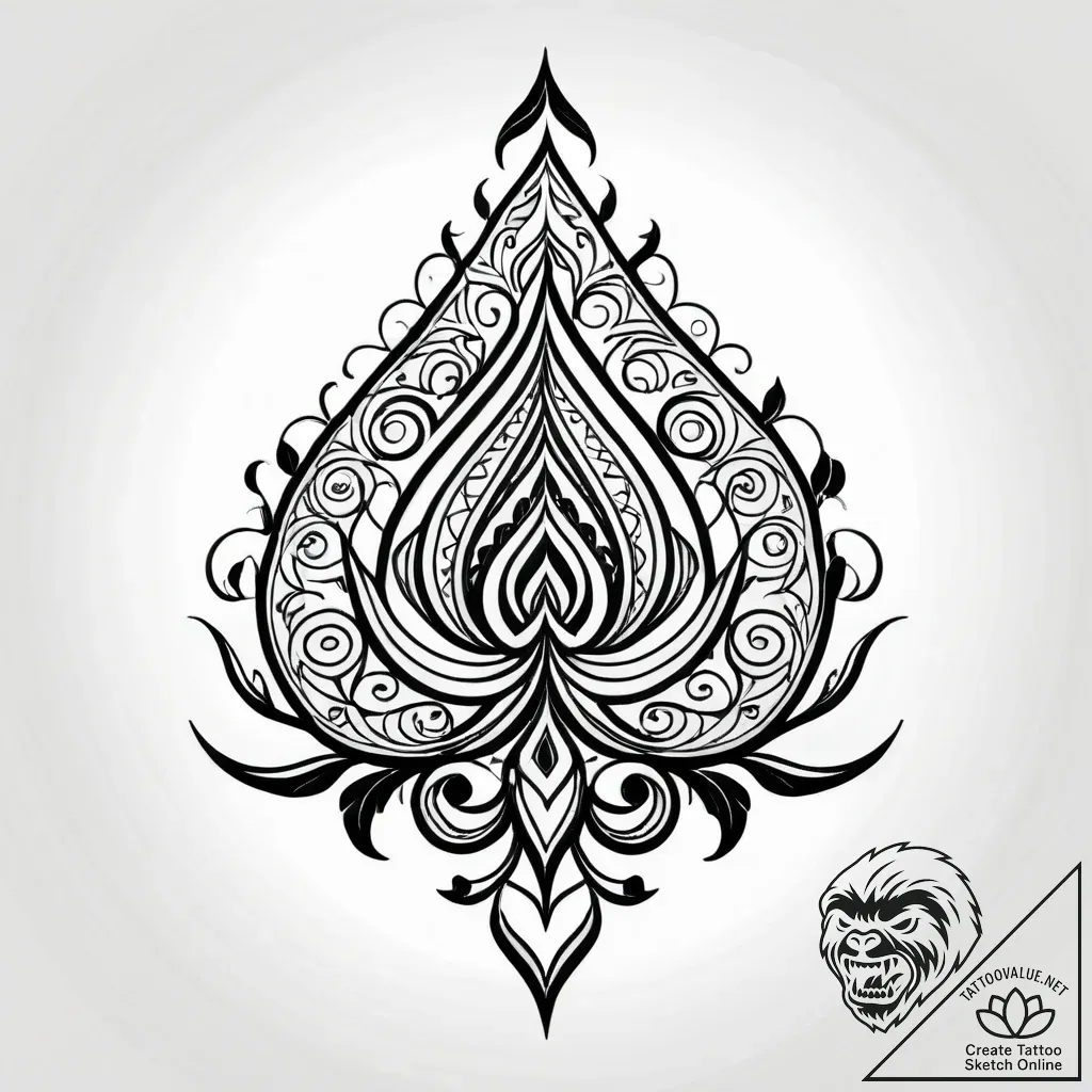 R, tattoo sketch design, on a clean white pap... - style Jagger Old - tattoo sketch (03.11.2025 00:48)