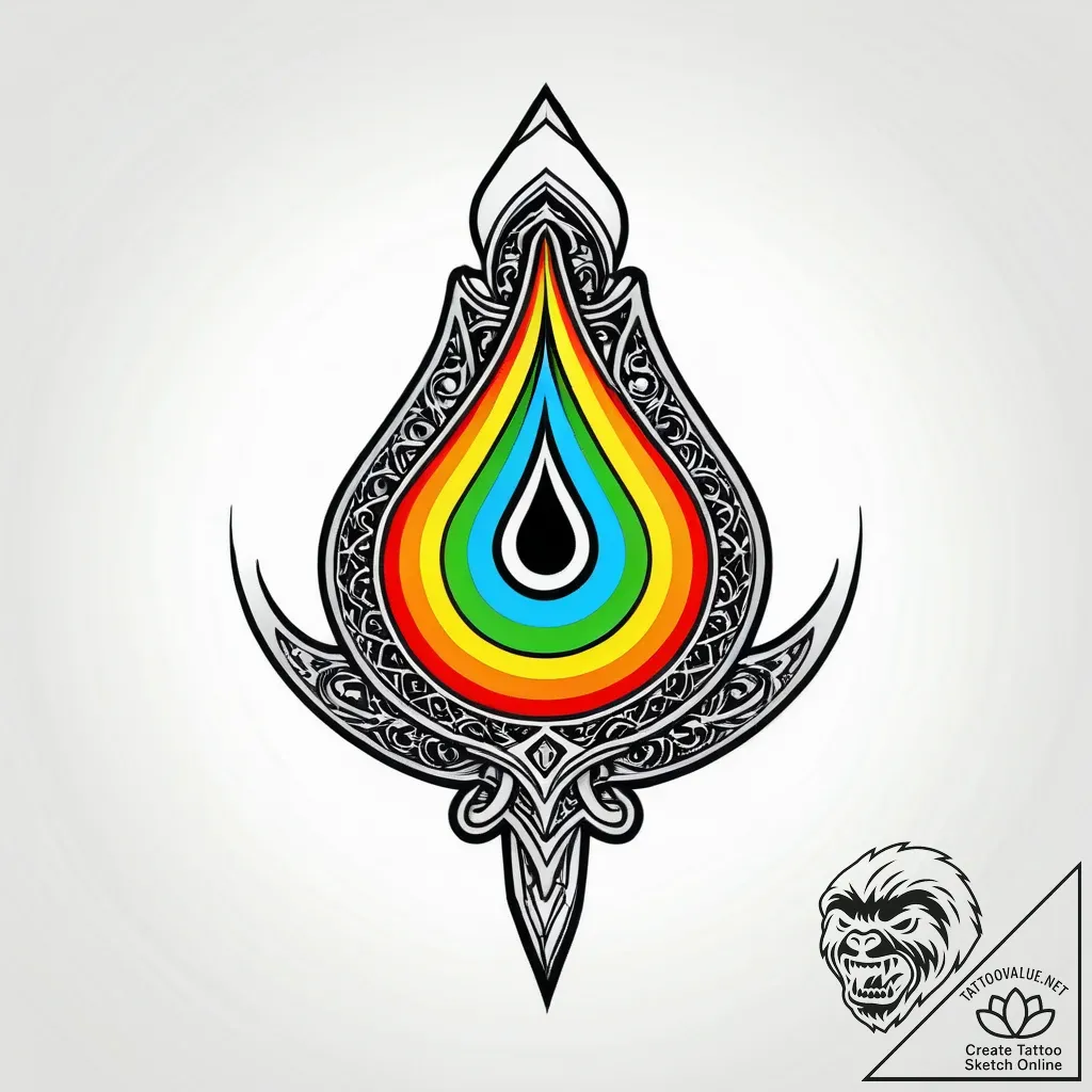 Particle accelerator creating a miniature, st... - style Jagger Old - tattoo sketch (03.11.2025 08:08)