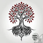Etched relic beneath ancient tree, artistic t… – style Jagger Old – tattoo sketch (03.11.2025 13:48)