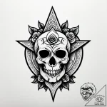 Broken sigil unraveling mid-air, ink illustra… – style Jagger Old – tattoo sketch (03.11.2025 14:08)