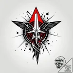 Anvil struck by a bolt of lightning, tattoo d… – style Jagger Old – tattoo sketch (03.11.2025 16:08)