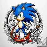 98 сѓрѕрѕрёрє рі рєрёрѕрѕ (sonic the hedgehog… – style Jaeger Simple – tattoo sketch (03.11.2025 17:58)