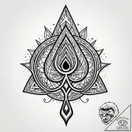 An ageless sorceress casting a powerful spell… – style Jagger Old – tattoo sketch (03.11.2025 18:48)