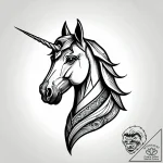 The origami unicorn from blade runner, concep… – style Jagger Old – tattoo sketch (03.11.2025 19:48)