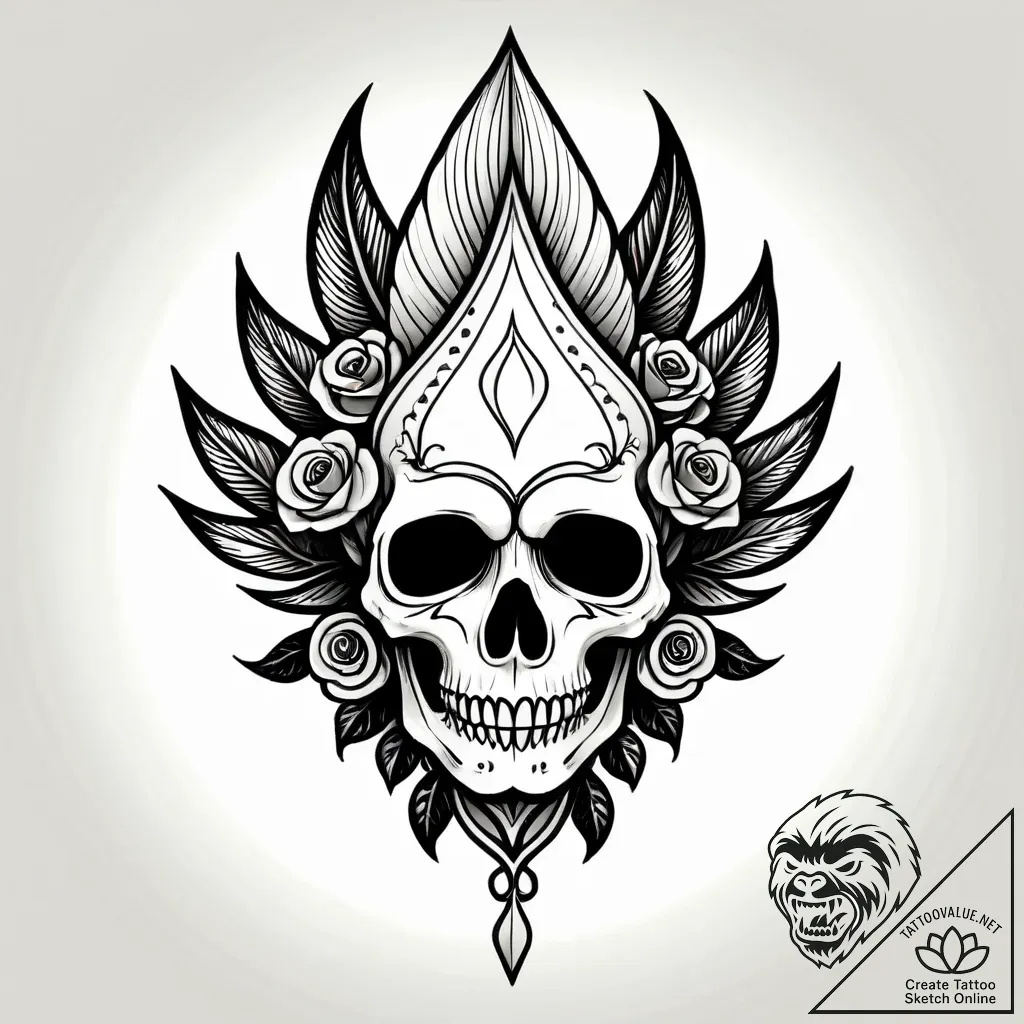 Feather, tattoo flash sheet design, masterpie... - style Jagger Old - tattoo sketch (04.11.2025 10:23)