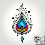 Dots (as a pattern), artistic tattoo sketch,… – style Jagger Old – tattoo sketch (04.11.2025 12:23)