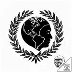 Tat tattoo sketch, politician silhouette with… – style Jaeger Simple – tattoo sketch (04.11.2025 16:53)