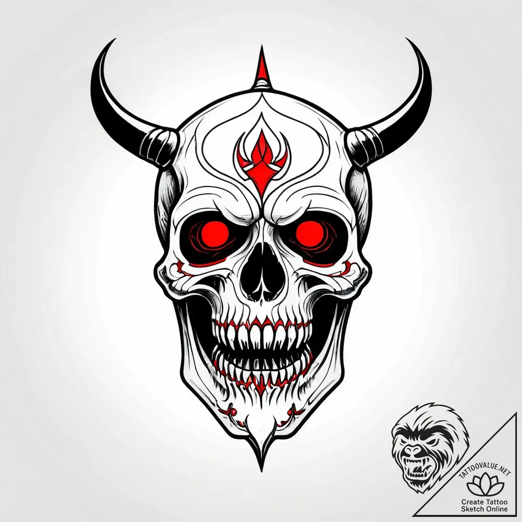 Wired jaw of a skull, chattering silently, ar... - style Jagger Old - tattoo sketch (04.11.2025 21:23)