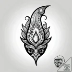 Eskizto, tattoo sketch, cappy with holographi… – style Jagger Old – tattoo sketch (05.11.2025 01:03)