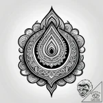 Keyhole with a swirling vortex visible inside… – style Jagger Old – tattoo sketch (05.11.2025 08:58)