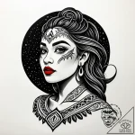 Moana 2 (р·р°сџрір»рµрѕр° рѕр° 2024), artisti… – style Jagger Old – tattoo sketch (05.11.2025 10:38)