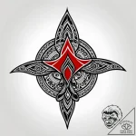 Haida (patterns) – style Jagger Old – tattoo sketch (05.11.2025 12:38)