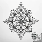 Iron spear piercing frozen bloom, tattoo draw… – style Jaeger Simple – tattoo sketch (05.11.2025 13:28)