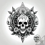 Ice branches breaking spectral seal, artistic… – style Jagger Old – tattoo sketch (05.11.2025 17:38)