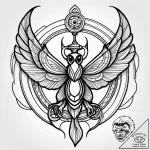 A powerful buzzing telephone, urgent,, tattoo… – style Jagger Old – tattoo sketch (05.11.2025 21:58)