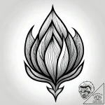Tulip with a single dewdrop on its petal, ref… – style Jagger Old – tattoo sketch (05.11.2025 22:18)