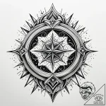 Locket opening to reveal a miniature, moving… – style Jaeger Simple – tattoo sketch (05.11.2025 23:08)