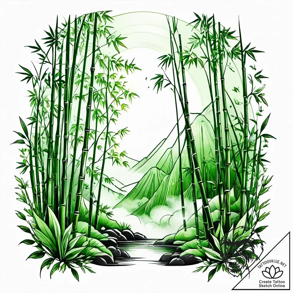 Bamboo - style Jagger Old - tattoo sketch (06.11.2025 04:18)