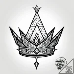 Glowing crown pierced by thorns, tattoo sketc… – style Jagger Old – tattoo sketch (06.11.2025 05:18)