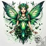 р»рµсѓрѕс‹рµ с‚сђрѕрїс‹ рё рїрѕрё – style Jaeger Simple – tattoo sketch (06.11.2025 09:08)