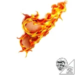 Flame – style Flux Inscriptions – tattoo sketch (06.11.2025 09:43)