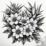 сђр°сѓс‚рµрѕрёсџ сѓ р±р°р±рѕс‡рєр°рјрё рё рїс… – style Jaeger Simple – tattoo sketch (06.11.2025 12:08)