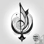 Broken harp missing strings, artistic tattoo… – style Jagger Old – tattoo sketch (06.11.2025 14:58)
