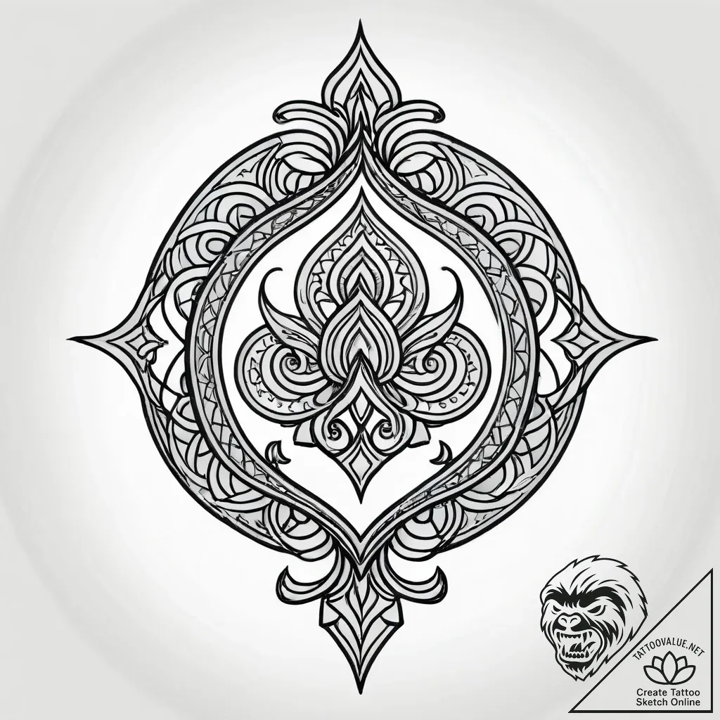 с‚р°с‚сѓрёсђрѕрірєрё сѓ с‚р°рѕс†р°рјрё рё рґр... - style Jagger Old - tattoo sketch (07.11.2025 10:18)