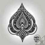 Zircon relic glowing in darkness, ink illustr… – style Jagger Old – tattoo sketch (07.11.2025 15:18)