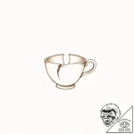 A detailed broken teacup, cherished,, concept… – style Flux Inscriptions – tattoo sketch (07.11.2025 18:22)