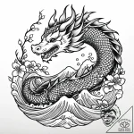 Tat tattoo sketch, vintage style dog portrait… – style Jaeger Mini – tattoo sketch (07.11.2025 23:13)