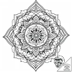 V, tattoo flash sheet design, on a clean whit… – style Jaeger Mini – tattoo sketch (08.11.2025 00:13)
