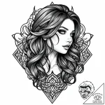 рєрѕсѓрїр»рµрµсђ, concept art for tattoo, cle… – style Jaeger Mini – tattoo sketch (08.11.2025 00:53)