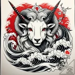 Tattoo sketch, eep with spear and determined… – style Jaeger Simple – tattoo sketch (08.11.2025 01:28)