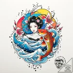 Morse code, tattoo sketch design, vibrant col… – style Jaeger Mini – tattoo sketch (08.11.2025 04:38)