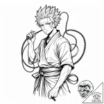 Sukuna’s markings from jujutsu kaisen, tattoo… – style Jaeger Mini – tattoo sketch (08.11.2025 08:38)