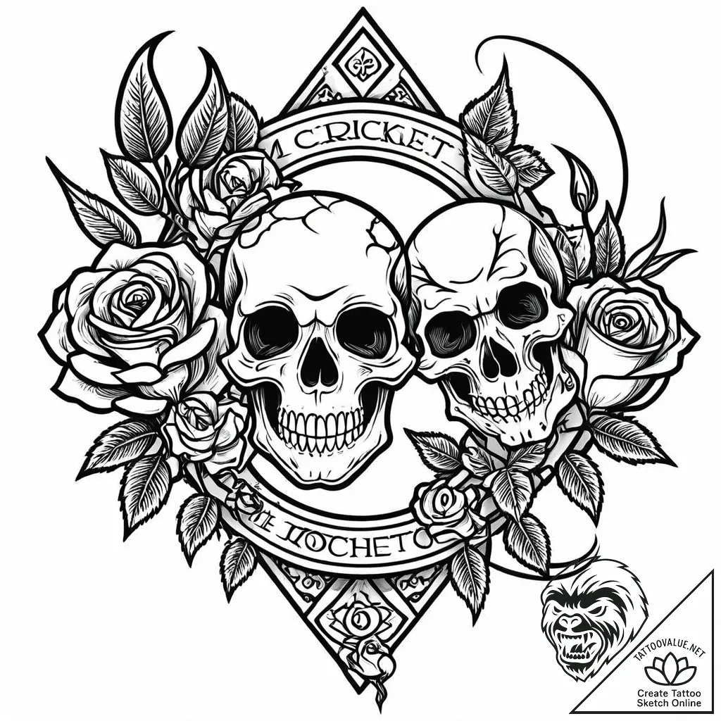 Tattoo sketch, mushu and cricket sidekick tog... - style Jaeger Mini - tattoo sketch (08.11.2025 09:17)